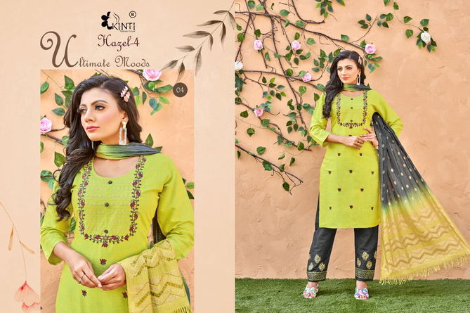 Hazel 4 By Kinti Colors Readymade Salwar Suits Catalog